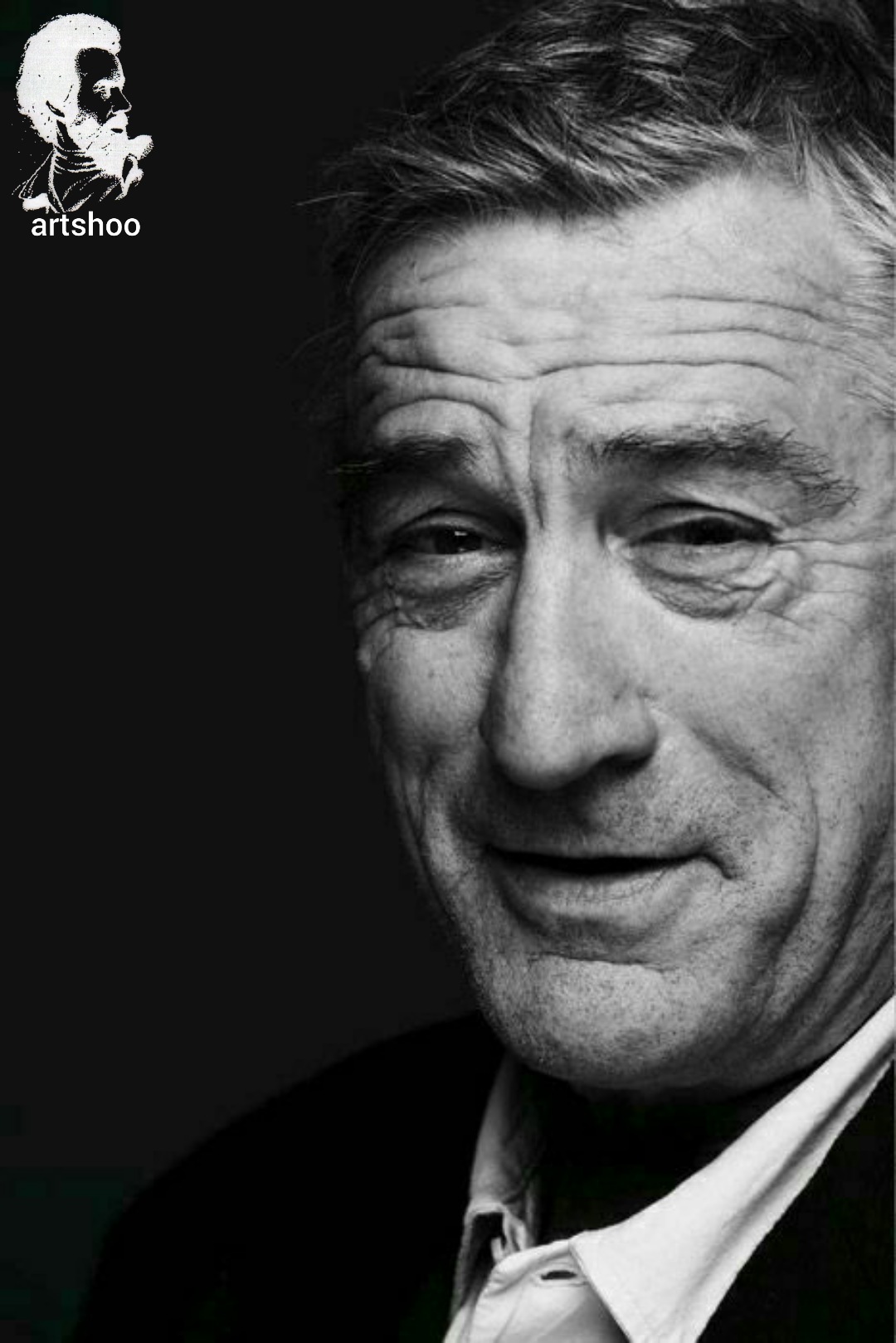 مدل پرتره سیاه قلم